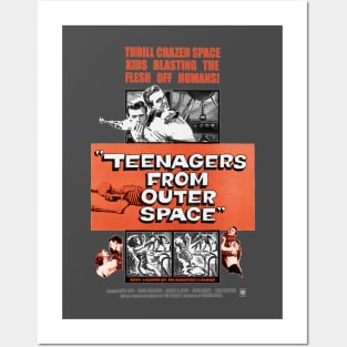 Teenagers From Outer Space Posters and Art